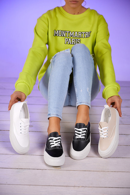 Šedé dámské tenisky Lorino - Obuv