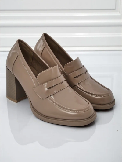 Royalfashion Dámské mokasíny na podpatku Minerva