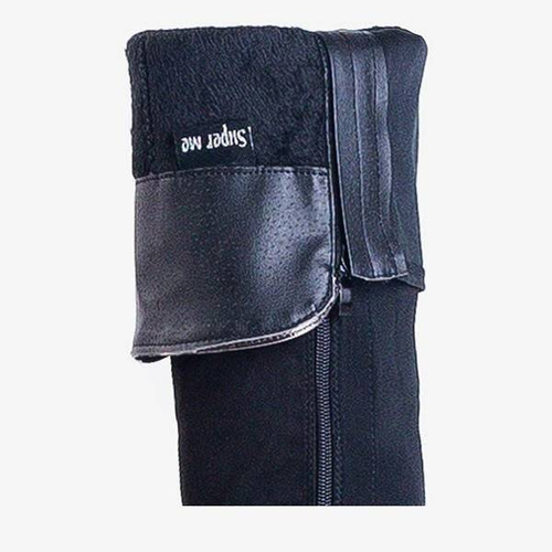 OUTLET Чорні черевики на колінах на плоских підборах від Gaglioli - Взуття