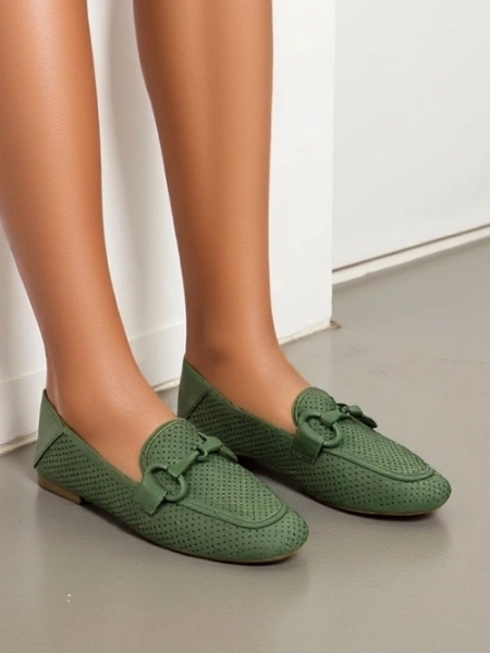 Royalfashion Dámské perforované mokasíny Laamba