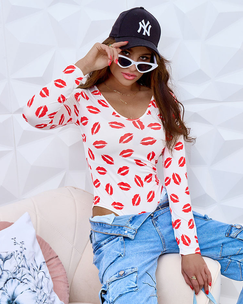 Жіноче боді з принтом Royalfashion