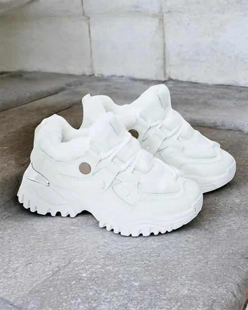 Жіночі кросівки з хутром Poriomo