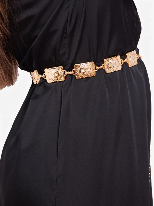 Royalfashion Жіночий декоративний металевий пояс