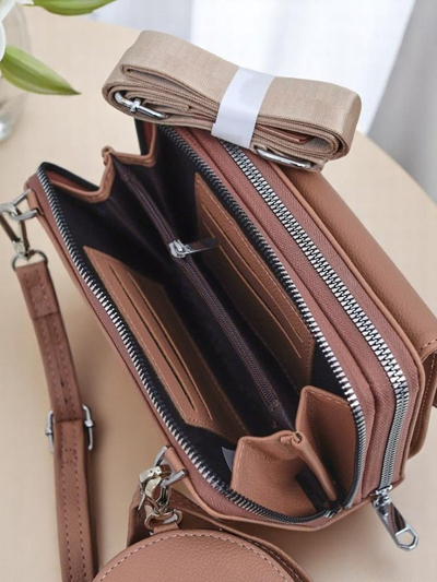 Royalfashion Multifunkční kabelka-peněženka s popruhem FlexiBag