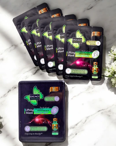 DIZAO - Sada séra a masky s koenzymem Q10 a kolagenem 6g+36g x 10ks