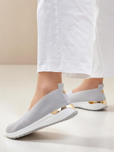 Royalfashion Textilní dámské boty na klíně Perfeti