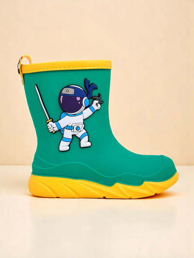 Royalfashion dětské holínky s astronautem Cosmos Boy