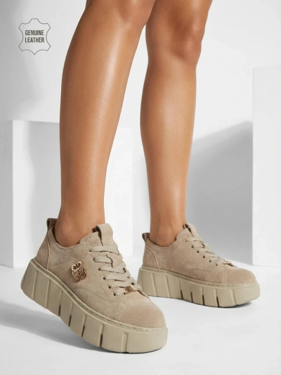 Sportovní dámské tenisky z přírodní kůže Renos