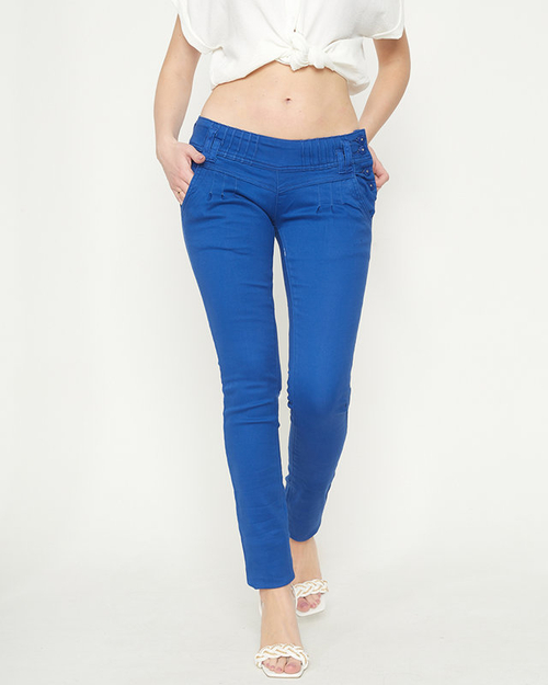 Сині жіночі штани