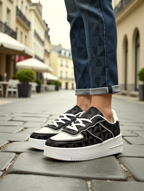 Royalfashion Жіночі спортивні черевики з принтом Ozofio