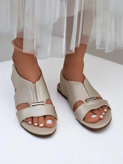 Royalfashion Dámské sandály na ploché podrážce Solea Comfort