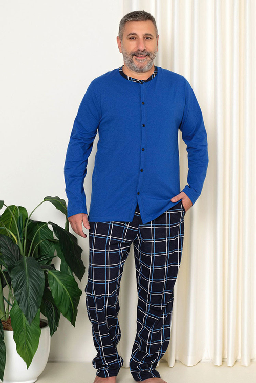 Піжама Royalfashion Чоловіча темно-сіра