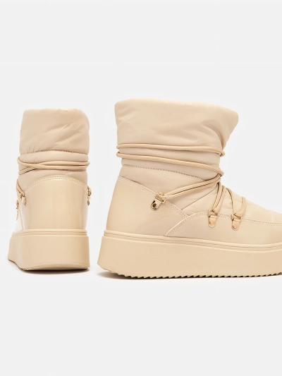 Жіночі снігоступи Royalfashion бежевого кольору Dabenda