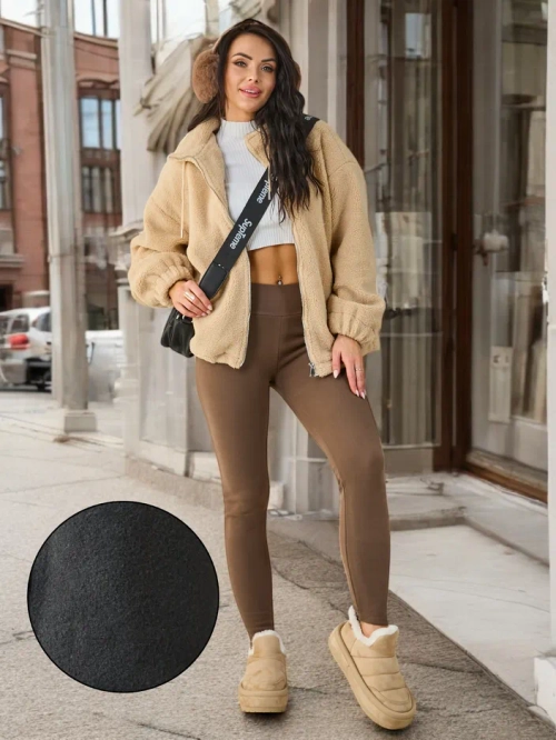 Королівська мода Теплі бавовняні легінси для жінок