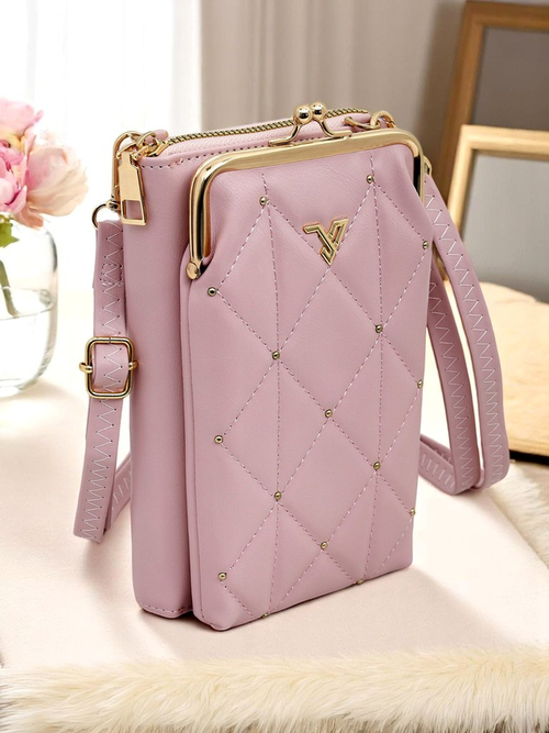 Royalfashion Багатофункціональний гаманець-сумочка на ремінці Quilted Charm