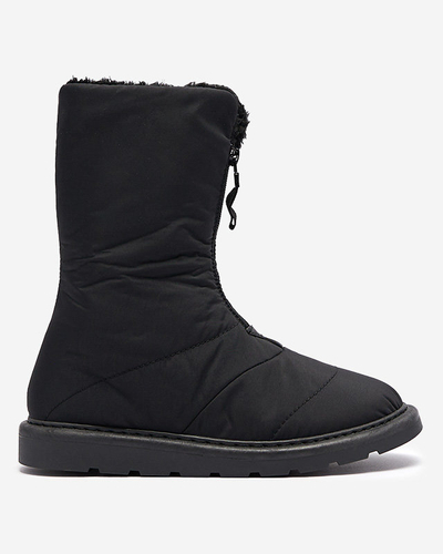 Černé dámské boty a'la snow boots Tirigga- Obuv