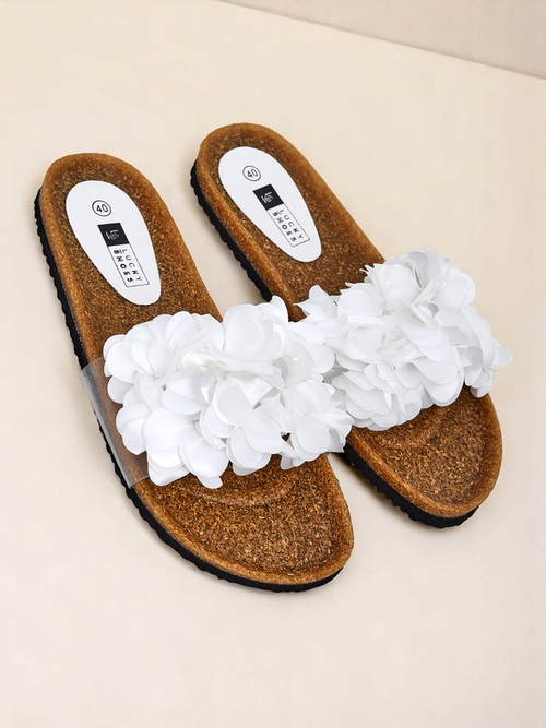 Royalfashion Жіночі шльопанці з квіточками Flora Soft