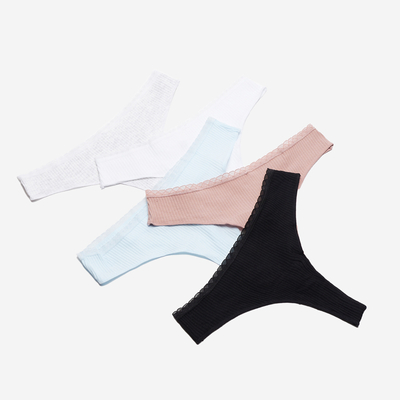 Sada dámských kalhotek tanga 5/bal - Spodní prádlo