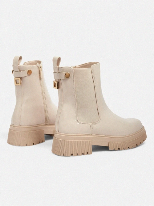 Лаковані жіночі ботильйони з екошкіри Calebi