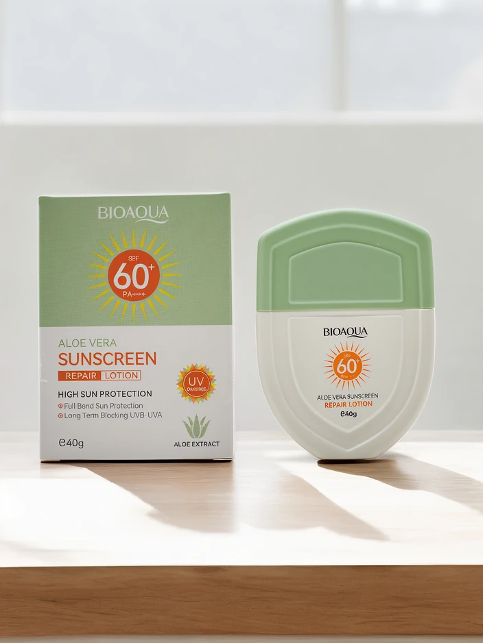 Bioaqua Opalovací krém s Aloe Vera 60 SPF 40g