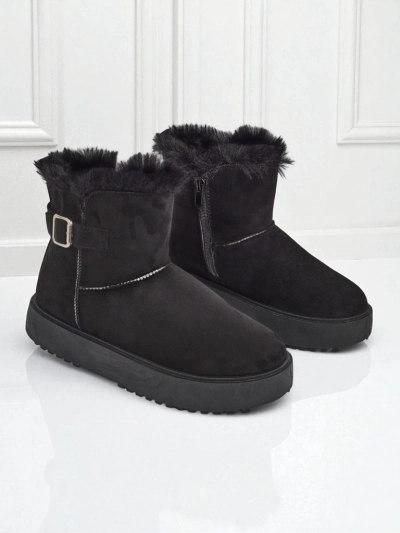 Royalfashion Короткі жіночі черевики a'la снігоходи Winter Crest