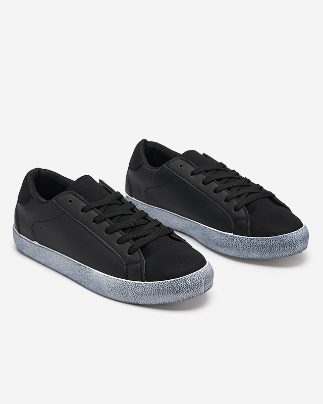 Černé dámské sportovní tenisky Asufi - Obuv