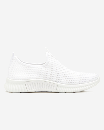 Bílé dámské slip-on tenisky Banila - Obuv