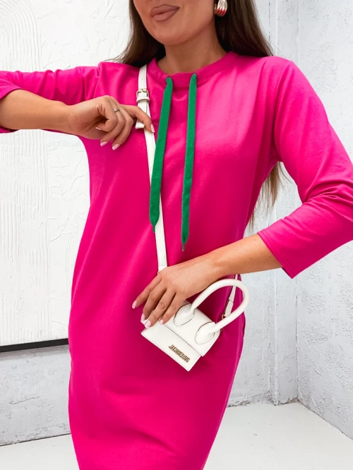 Royalfashion Жіноча бавовняна міні-сукня