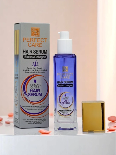 PERFECT CARE Sérum na vlasy na bázi biotinu - urychluje růst, zhušťuje a předchází vypadávání vlasů
