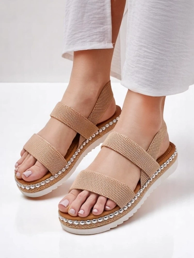 Royalfashion Жіночі сандалі з декоративною підошвою Zindas