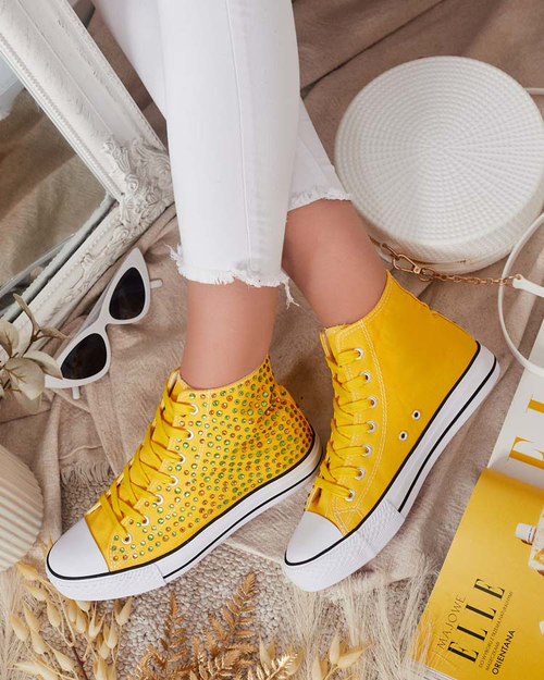 Royalfashion Жіночі кеди з паєтками Shis