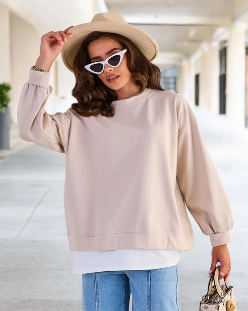 Жіночий бавовняний тонкий світшот Royalfashion