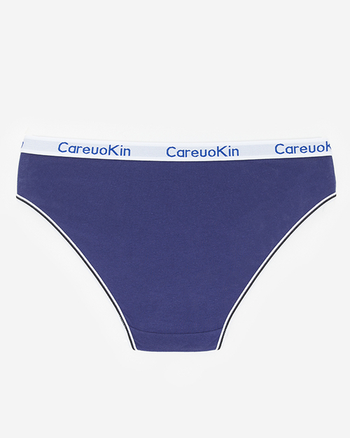 Трусики жіночі бавовняні темно-сині - Нижня білизна