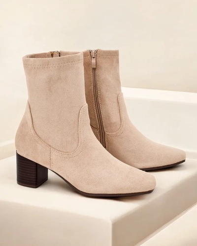 Dámské kotníkové boty Royalfashion na sloupku Florin