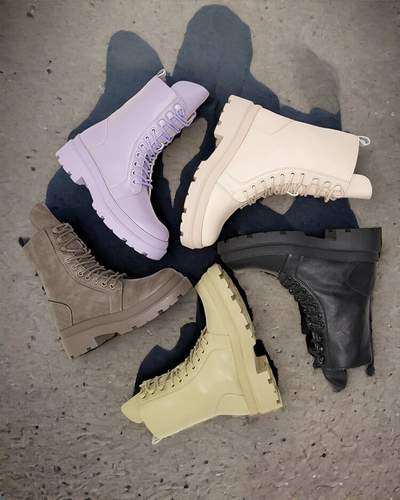 Жіночі черевики-баггі з екошкіри Royalfashion Vederme