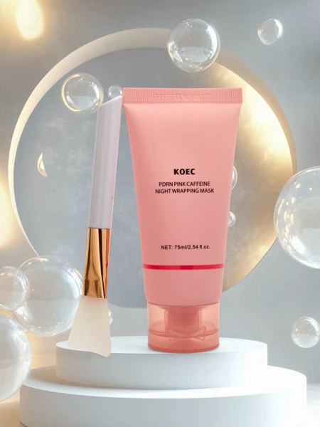 Pleťová maska PDRN s kofeinou- hydratační, liftingová se štětečkem na noc