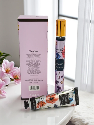 Sada Callias Flora Perfume & Krém na ruce - Flower Blooming 30ml