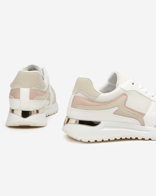 Бежеві жіночі кросівки Delani