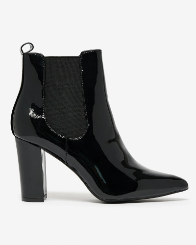 Royalfashion Чорні жіночі черевики на шпильці Lady Jeny