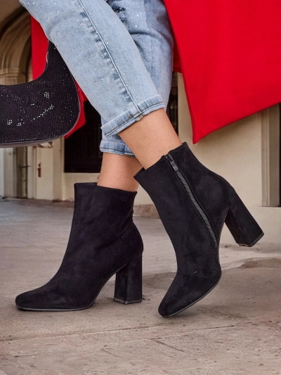 Royalfashion Eco-suede dámské kotníkové boty na půstu Emoro