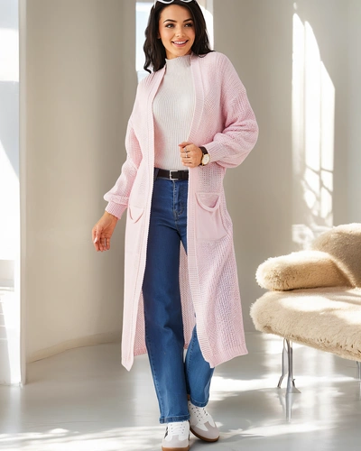 Royalfashion акриловий в'язаний жіночий кардиган