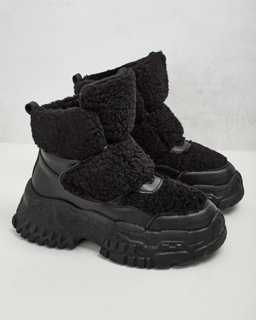 Жіночі снігоступи Royalfashion з овчиною Segulla