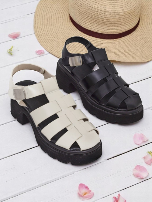 Royalfashion Жіночі сандалі в римському стилі Bratz