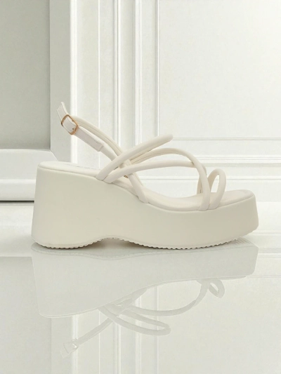 Royalfashion Dámské sandály na klínku Skyline Straps