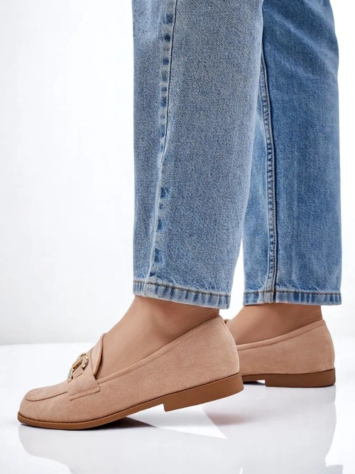 Royalfashion Елегантні жіночі мокасини з декором з стразів Zante