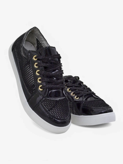 Royalfashion Patent dámské sneakers z ekologické kůže Azzuros