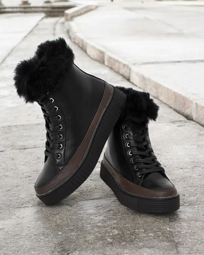 Royalfashion Dámské vysoké kozačky Rogeri