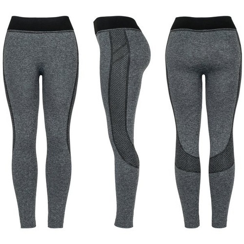 Сірі гетри з чорними вставками - Штани 1