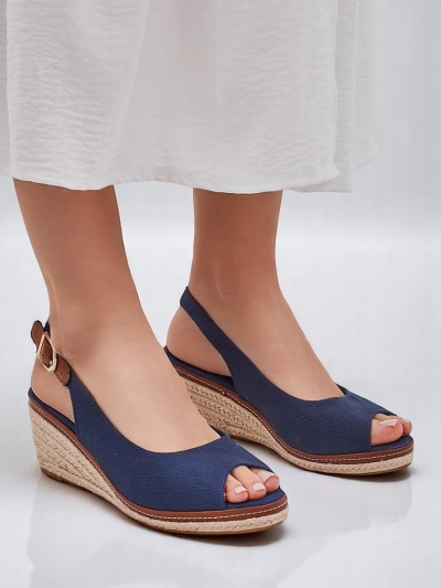 Royalfashion Dámské wedge sandály s otevřenou špičkou Tafenis