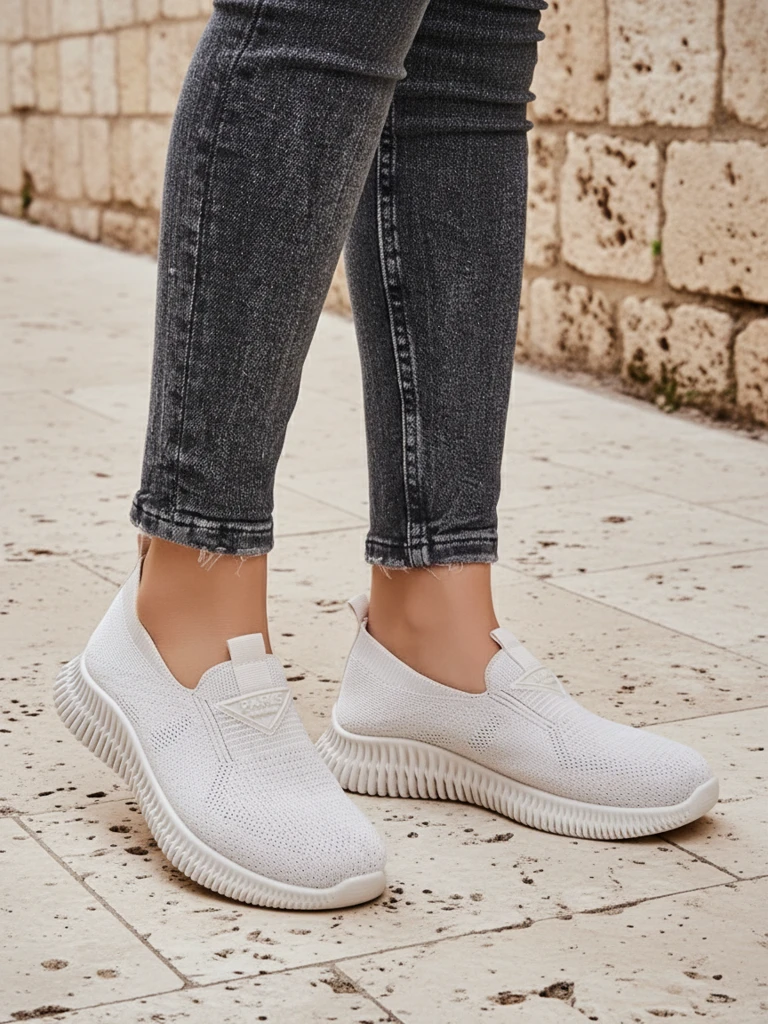 Royalfashion Nazouvací dámské textilní sportovní boty Serra